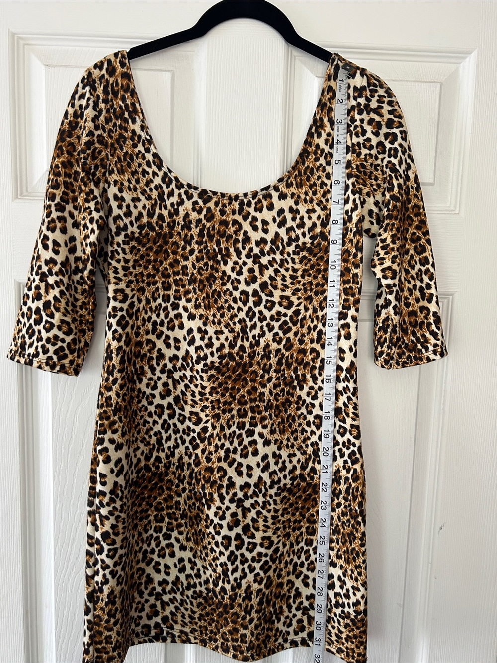 Vibe Leopard Print mini - Brown & Cream